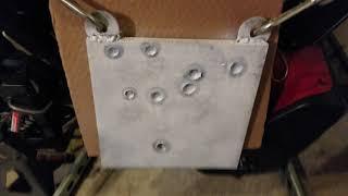 .50BMG vs. Mild steel plate