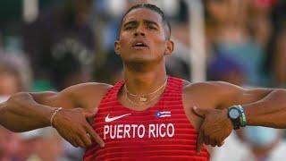 Razorback decathlete Ayden Owens-Delerme proud to represent Puerto Rico