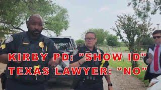 Show ID! Texas lawyer Grisham says no to Kirby PD!