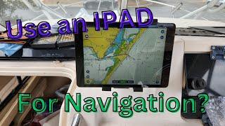 How to use an IPAD for Navigation | Episode 5 | #IPAD #navionics #boatwork #gradylife  #aquaholic