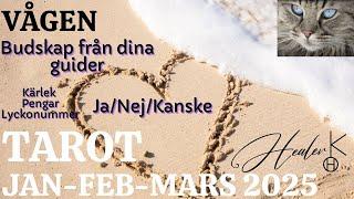 Vågen ️ Januari-Februari-Mars 2025 Tarot | Healer K