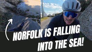 Epic Coastal Erosion in Norfolk - Cycling To Happisburgh to see it