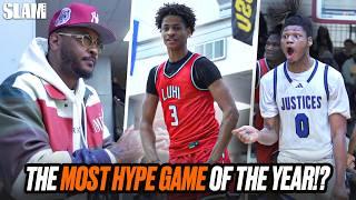 Kiyan Anthony & LuHi GET TESTED by a Public School  THIS GAME WAS HYPE! 