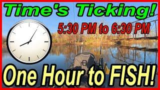 One HOUR to kayak Fish - Clock's Ticking! Can I salvage the day???