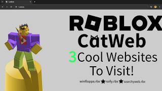 3 COOL Sites in CatWeb! | Roblox