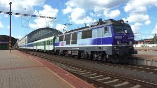(HD) Trains at Praha Hlavni Nadrazi/Prague Main Station - 19 & 20/8/17