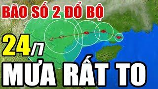 Dự báo thời tiết hôm nay và ngày mai 24/7 | Dự báo thời tiết trong 3 ngày tới