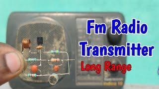 Simple fm transmitter circuit || BC547 fm transmitter || fm transmitter