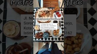 Cafe dengan konsep Keraton Jogja #metropolecoffee #cafejogja