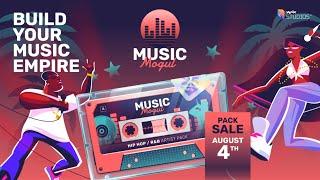 MUSIC MOGUL - PACK DROP - GAMEPLAY UPDATE - WAX BLOCKCHAIN!!!