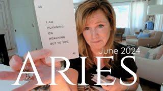 ARIES : On The PRECIPICE Of A NEW BEGINNING | June 2024 Zodiac Tarot Reading