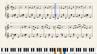 White hill ( Maromi's Theme) piano sheet