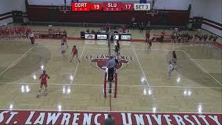 Cortland 3, St. Lawrence 1 (volleyball)