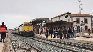 Tren especial Estrella Alcazaba - trayecto Linares-Almería (18/02/2023)