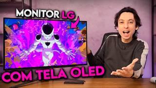 Novo MONITOR OLED da LG PERFEITO para GAMES de PC e CONSOLE?  (LG UltraGear OLED 27GS95QE-B)