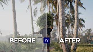 Adobe Premiere Pro Colour Grading Workflow 2024 | Sony S-Log 3