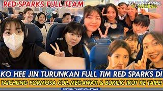 KO HEE JIN TURUNKAN FULL TIM RED SPARKS DI TAICHUNG FORMOSA CUP, MEGAWATI & BUKILIC IKUT KE TAIPE!