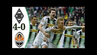 Borussia M'gladbach vs Donetsk Shakhtar 4 - 0 | Resumen goles Highlights UEFA Champions League