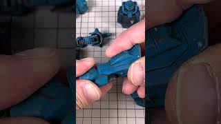 お手頃価格のHGでもこんなに変わるよグフ編【ダメージ加工＆ウェザリング塗装】#gundam  #gunpla  #fullbuilding