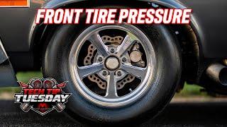 Drag Front Tire Pressure Matters: Tech Tip Tuesday