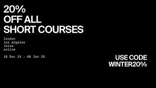 Get 20% Off All Short Courses This Winter