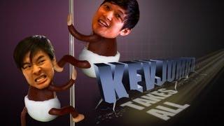 KevJumba Takes on Pole Dancing w/ Harry Shum Jr.