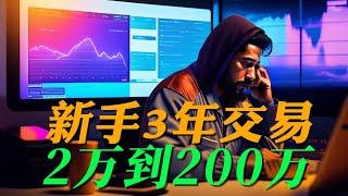 外汇交易新手2万变200万，这是我学到的经验和技巧！