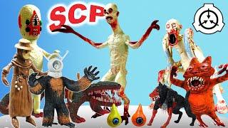 SCP against TREVOR HENDERSON! Who is stronger? Who will win? Sculpting SCP with Horror Maker!