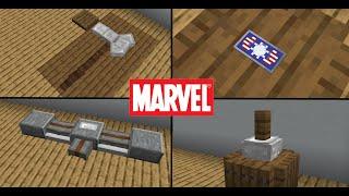 10 Marvel Build Hacks in Minecraft