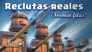 Clash Royale en Español: ¡Reclutas Reales! (¡Nueva Carta!)