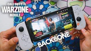 I got the Playstation Backbone for Warzone Mobile! (Iphone 15 Pro Max)