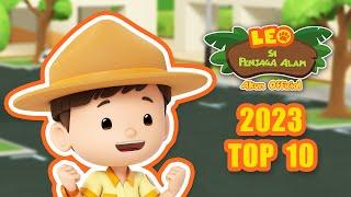  TOP 10 HEWAN PALING POPULER TAHUN 2023! | Leo Si Penjaga Alam | Kartun Anak-anak