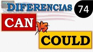 Diferencias entre CAN y COULD en inglés / VERBOS MODALES CAN & COULD / CAN y COULD en inglés