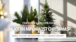 Effortless Minimalist Christmas Decorations: Simple Ideas for a Stylish Home