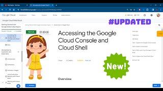 #NEW #UPDATED Accessing the Google Cloud Console and Cloud Shell | #googlecloud #qwiklabs