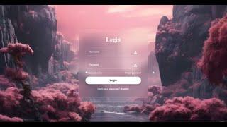 Login Form in HTML & CSS