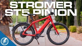 Stromer ST5 Pinion E-Bike Review 2024 | A $12k Commuter Worth Its Weight In Gold?