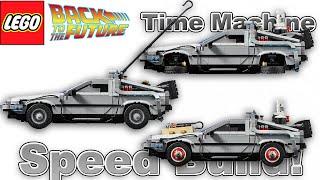 Speed Build: Back to the Future Time Machine |  10300