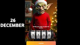 26 December Goblin Mine Game Code | Goblin Mine Game Gift Bags Code | Goblin Mine Game Daily Code