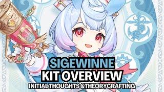 A Better Kokomi or a Hydro Qiqi? | Sigewinne Initial Kit, Builds, & Teams Analysis