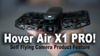 Hover Air X1 PRO Self Flying Camera! Get those action shots while running, skiing, cycling etc!