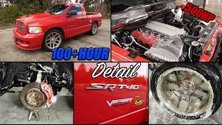 RAM SRT-10 VIPER TRUCK | FULL DETAIL *SHOCKING RESULTS *