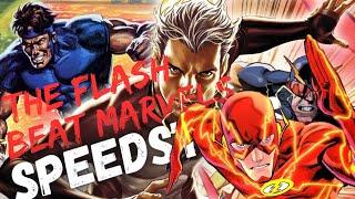 The Time Barry Allen Beat Every Marvel Speedster in Seconds | Flash Vs Makarri