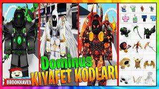 EN ZENGİN SEN OL !!! DOMINUS KIYAFET KODLARI   NiKO ile Roblox Brookhaven