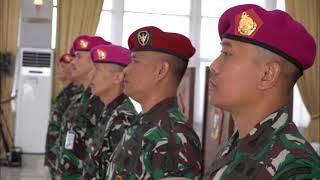 SEJUMLAH PERWIRA JAJARAN KORPS MARINIR NAIK PANGKAT KALA WAKTU 1 APRIL 2023