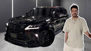 SD Khan First Vlog | Fully Blacked Out Lexus 570