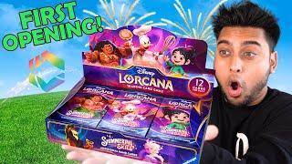 We Pulled HUGE in our Lorcana Shimmering Skies Booster Box Opening!