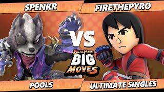 LMBM 2023 - Spenkr (Wolf) Vs FireThePyro (Mii Brawler) SSBU Ultimate Tournament