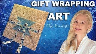 GIFT WRAPPING - ARTWORK with Freeform Wrap Battle Star Olga Von Light