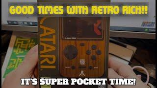 Hyper Mega Tech  - Atari Super Pocket - SE!! - Good Times With Retro Rich Ep. 495